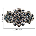 Women s Crystal Rhinestone Flower Hair Barrette Clips Grips Hairpin Jewelr