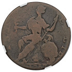 1787 Horned Bust Colonial Connecticut Copper Coin Ngc Ag3 Usa         half Cent     