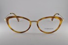 Versace Eyeglasses Ve 1244 1400 Pale Gold havana  Size 53-17-140