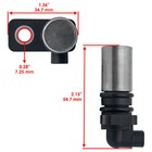 Caltric Crank Position Sensor For Polaris 2410720 Crank Position Sensor
