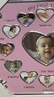 Baby First Year Multi Photo Frame Baby Gift Square New Baby 12 Month Photo Frame
