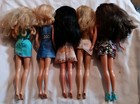 Lot Of 5 Vintage Mattel Barbie Dolls