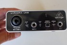 Behringer U-phoria Um2 Audiophile 2x2 Usb Audio Interface Only Untested