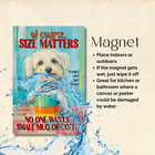 Havanese Coffee Magnet Size Matters Large 4x6 Dog Bar Funny Handmade Gift
