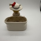 Vintage Girl Valentine Planter