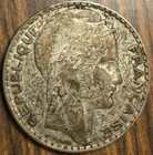 1933 France Silver 10 Francs Coin