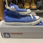 Deadstock Vintage 80s Converse All Star Basketball Canvas Brght Blue 19284 Us7 5