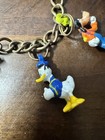Vintage Disney Character Charm Bracelet Mickey Minnie Donald Daisy Goofy Pluto