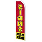  signs Made Here  Advertising Super Flag Swooper Banner Business Sign
