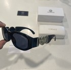 Versace Unisex Black Sunglasses White Case 0ve4361 Gb1 87 53mm 