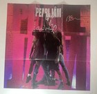 Pearl Jam Signed Ten Cd Cover Poster 15x15    Eddie Vedder Mccready Krusen X3