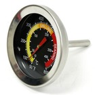 2-3 8  Temperature Thermometer Gauge   Barbecue Bbq Grill Smoker Pit Thermostat