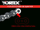 Yamaha Yzf-r6   S 03-09 Vortex 520 Chain And Sprocket Kit 15-50 Tooth Ck6317