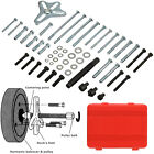 46pc Harmonic Balancer Gear Puller Steering Wheel Kit With Case