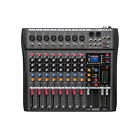 Mixer 6 8 12 16 Channel 48v Power  Rca Input output For Professional beginners