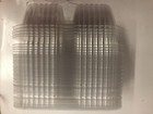 Carnival King 50 Count 2 Compartment Plastic Nacho And Cheese Tray 6x5x1 5   