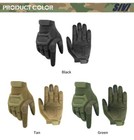 Tactical Full Finger Gloves Army Military Combat Hunting Shooting Sniper Mittens