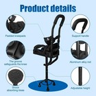 Hands Free Knee Crutch Alternative To Crutches For Foot   Ankle Injury Recovery