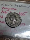 Julia Mamaea Wife Of Severus Alexander 222-235 A d  -silver Denarius