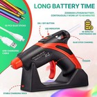 Cordless Hot Melt Glue Gun 30pcs Glue Sticks Set Rechargeable Hot Glue Tools