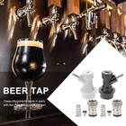 2 Sets Barrel Valve Brewing Accessories Keg Tap Plug Coupler
