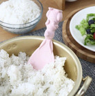 1pc Rabbit Rice Scoop     Heat   resistant Plastic Spoon With Vertical Handle - New