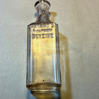 Bryant   s Fire Proof Benzine Antique Clear Glass Bottle