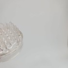 Vintage Clear Plastic Floral Flower Frogs Lot Of 6 Round And Square 
