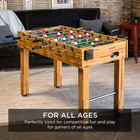 48in Competition Sized Foosball Table  Arcade Soccer Table For Home  Game Room  