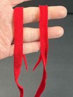 American Girl Kirsten Wooden Bird Whistle   Red St Lucia Hair Ribbons accessory