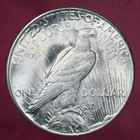 1923  Peace Silver Dollar  90  Silver  San Francisco  Circulated