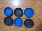 Tervis Tumbler Travel Lids With Slider Genuine 16oz  Black And Blue Lot Of 6