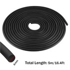 Ta-vigor Foam Backer Rod 1 4 Inch  16 4ft Epdm Closed Cell Solid Foam Tubing    