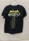 Metallica Black Graphic Logo Tour 2023 2024 Band T-shirt - Size M