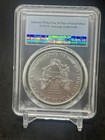 2016 Silver Eagle Pcgs Ms70    First Strike Flag Label   Pristine  385 