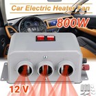 Portable Heater For Car 3 Hole 600w-800w Fast Heating Winter Warmer Compact W   