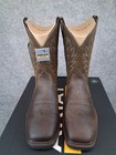 Ariat Groundbreaker Mens Work Boot  Size 12 Ee Wide- Brown  10020059  Square Toe