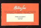 Vintage Matson Line Hawaii Samoa Tahiti South Pacific Steamship Brochure