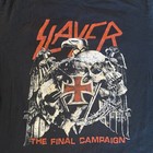 Slayer The Final Campaign Tour T Shirt 2019 Size Large Primus Ministry No Tag