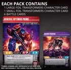 Transformers Tcg Seige I  One Booster Pack - 2 Foils And 6 Battle Cards