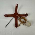 Vintage Nice Tee Ground Spike Golf Swing Practice Aid Tahata Rubber Co 10118