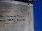 Hall Brothers Md Coal Co 6 30 1909   Letter  Inv Ephemera Buy 3 Free Ship