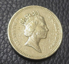 1985 Great Britain One Poun Coin