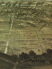 1887 Chattanooga Tennessee Vintage Old Panoramic City Map - 24x32