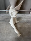 Vintage Holland Mold Pixie Boy Figurine White Ceramic 3 5    Whimsical Elf Mid