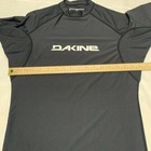 Men s Dakine Heavy Duty Rash Guard Black Long Sleeve Upf 50 Slim Athletic