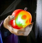 Disney 5 5 Ft Animated Evil Queen Prop W  Glowing Eyes   Apple