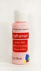 Craft Smart Acrylic Paint 2 Fl oz  1 Bottle 50   Colors  light Pink 