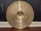 Vintage 1950s A Avedis Zildjian Small Stamp 18  Crash Ride Cymbal 1670g