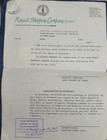 1975 Kuwait  750 Fills Revenue Stamp On Document Fiscal